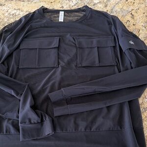 ALO Yoga Black Mesh Detail Top
Like new worn once